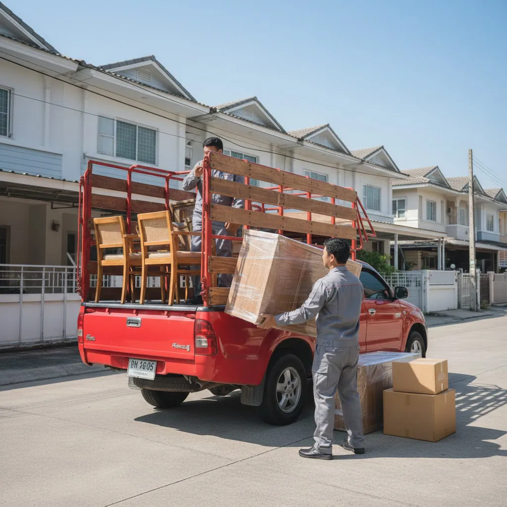 หมดกังวลเรื่องย้ายของ หนักแค่ไหนก็สบายใจด้วย รถขนของพร้อมคนยก มืออาชีพ